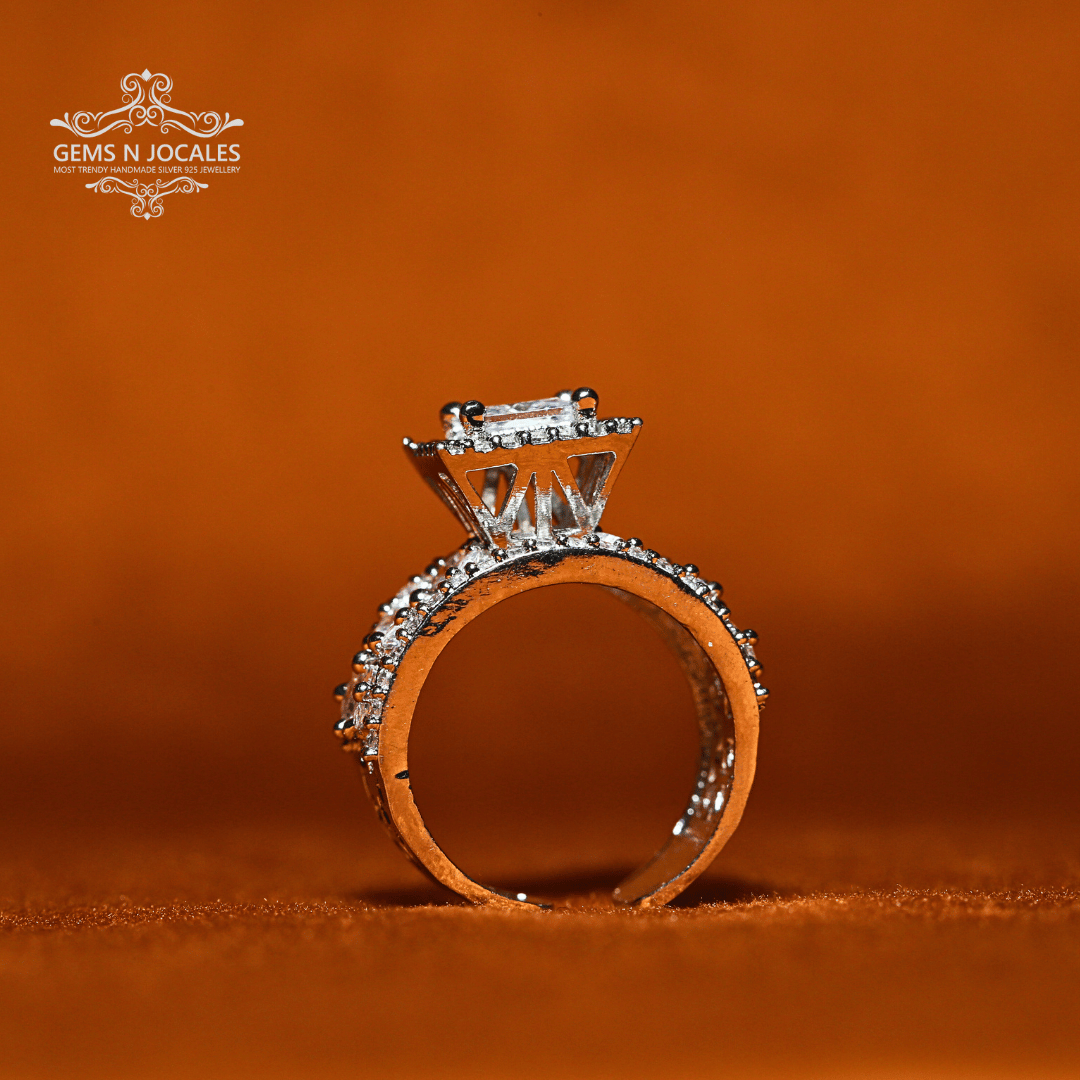 Majestic Radiance Indian 1 Carat Ring | RIN-001