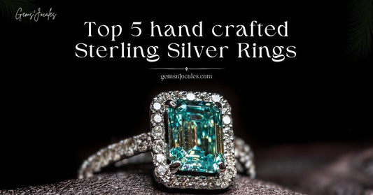 Top 5 hand crafted Sterling Silver Rings at gemsnjocales