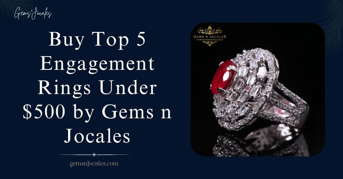 Buy Top 5 Engagement Rings Under $500 by Gems n Jocales