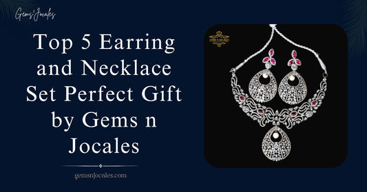 Top 5 Earring and Necklace Set Perfect Gift by Gems n Jocales