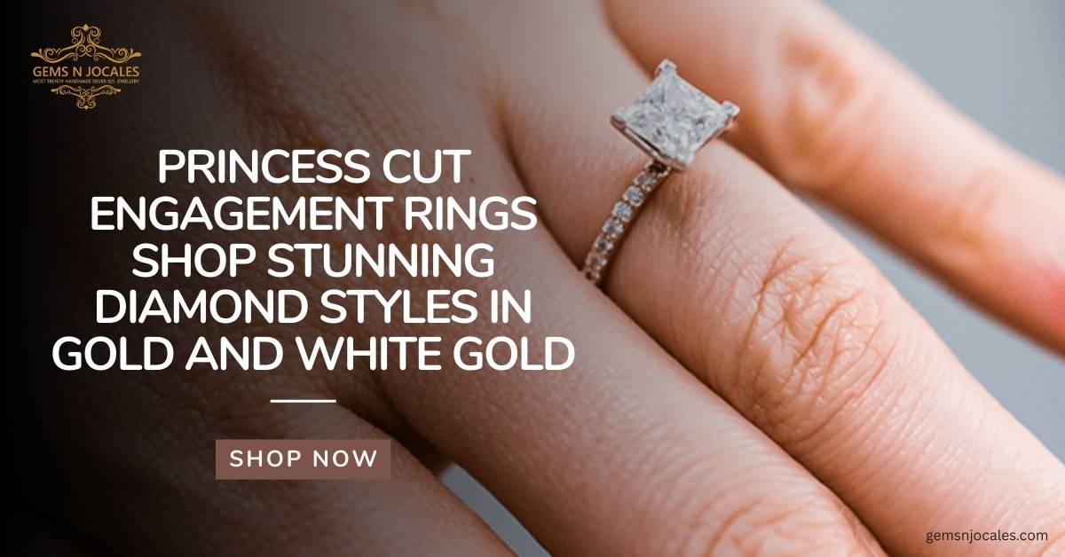 Princess Cut Engagement Rings Shop Stunning Diamond Styles in Gold and White Gold