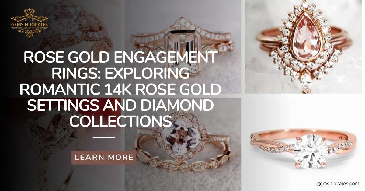 Rose gold engagement rings