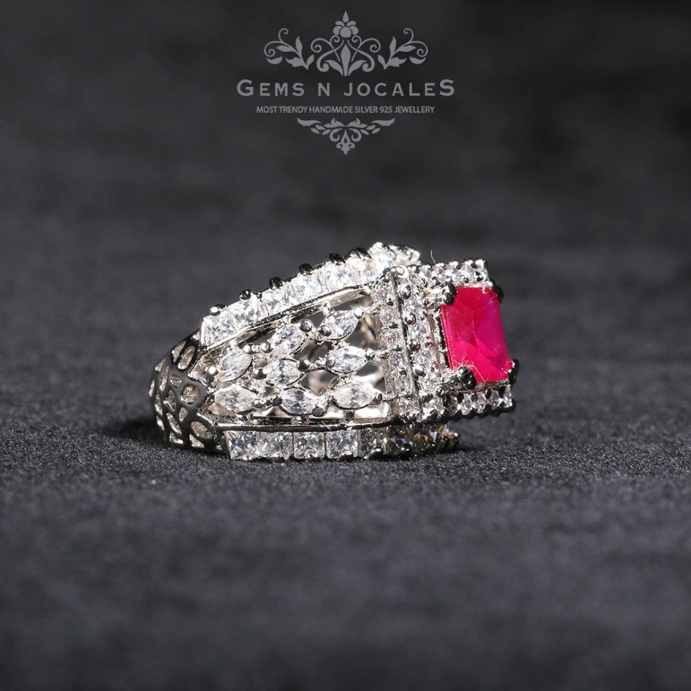 RN-047 Regal Resplendence Silver 925 Ring