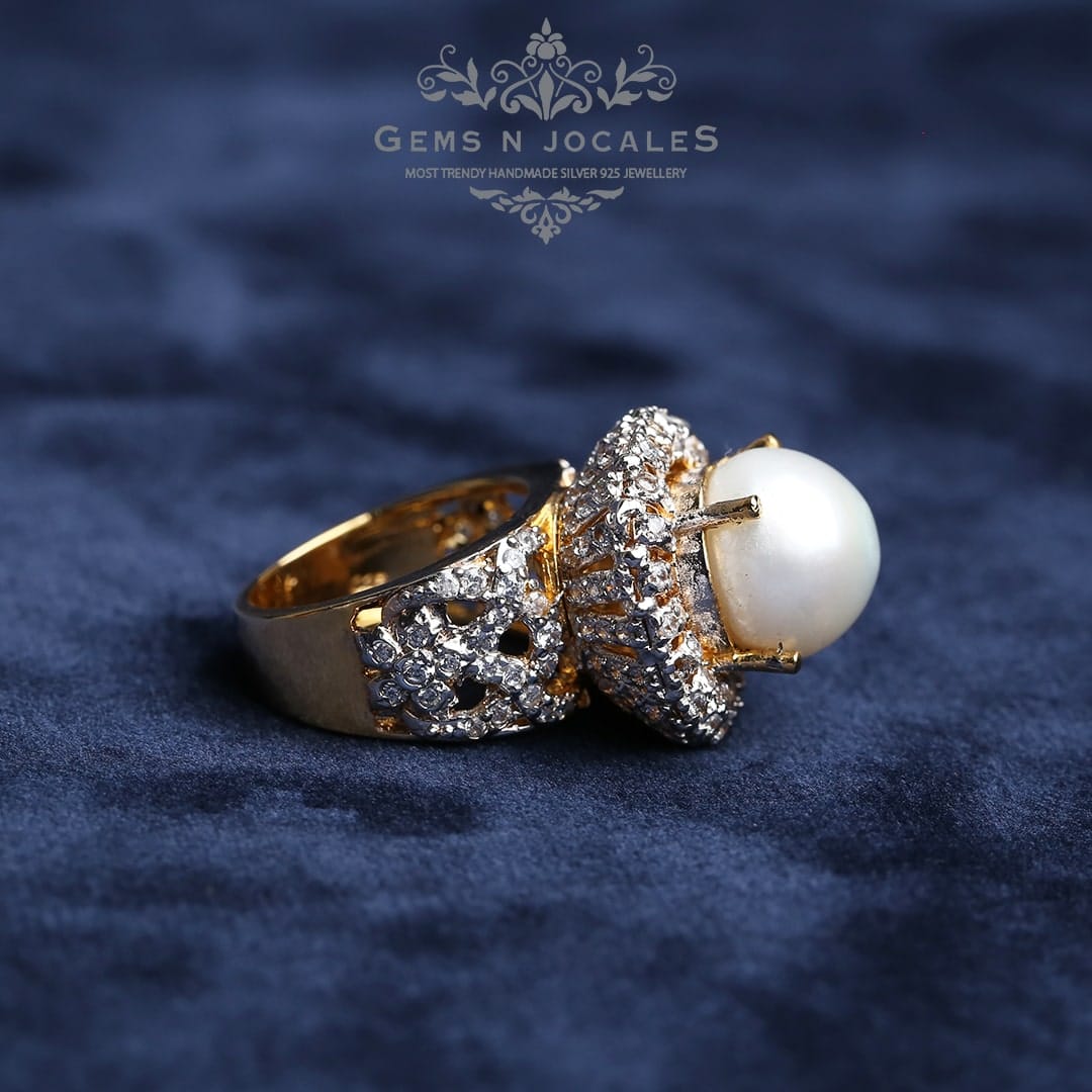 RN-041 Radiant Reflection Silver 925 Ring