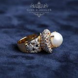 RN-041 Radiant Reflection Silver 925 Ring