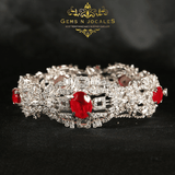 BB-010 Splendid Solitaire Silver 925 Bracelet