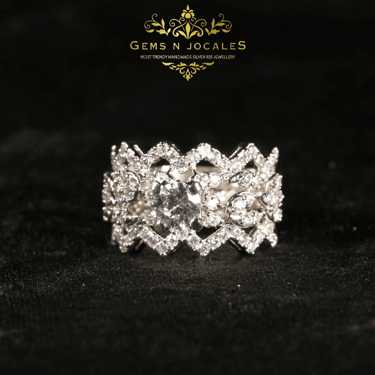 RN-101 Radiant Reflection Silver 925 Ring