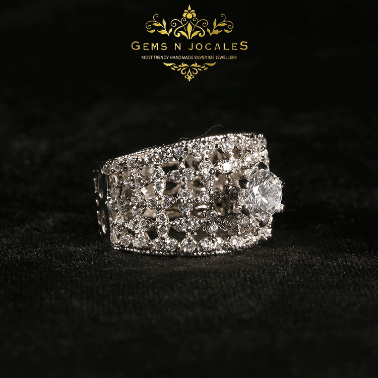 RN-103 Sovereign Splendor Silver 925 Ring