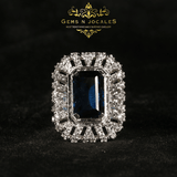 RN-104 Luxurious Luminary Silver 925 Ring