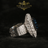 RN-104 Luxurious Luminary Silver 925 Ring