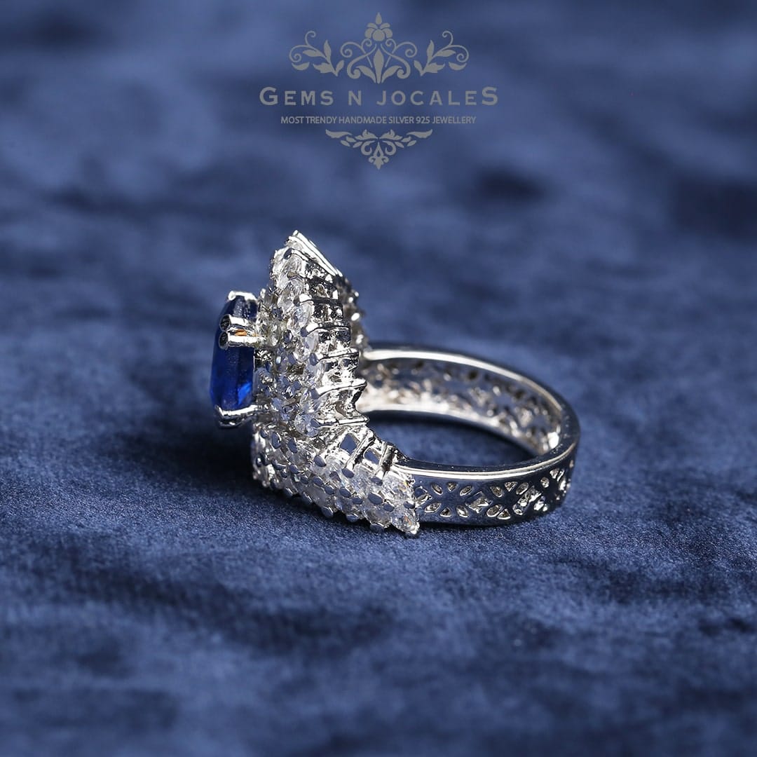 RN-042 Opulent Opus Silver 925 Ring