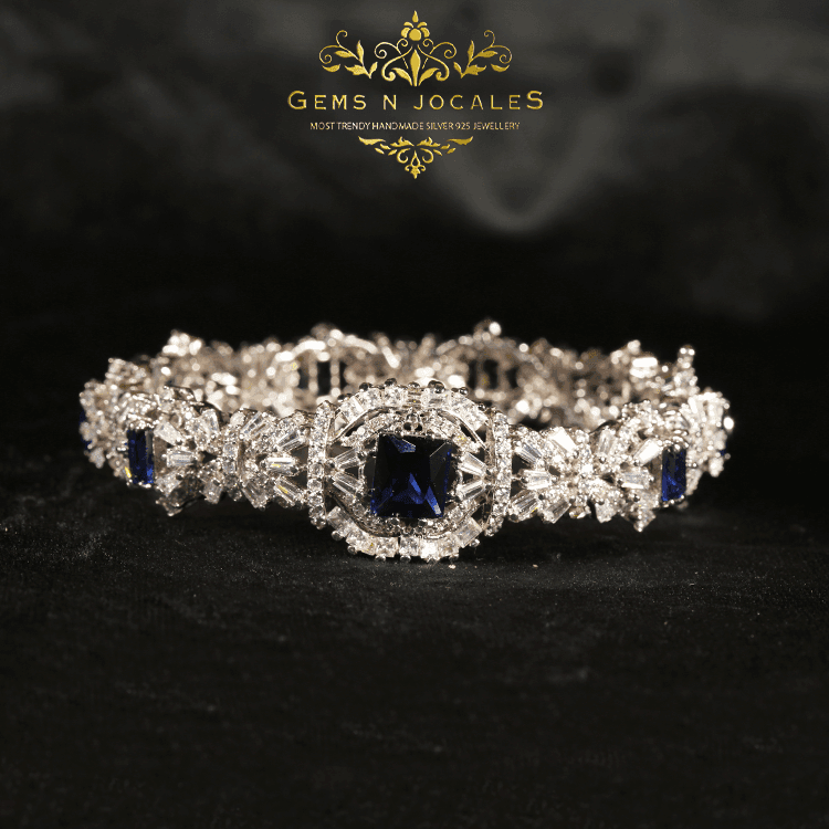 BB-011 Opulent Oasis Silver 925 Bracelet
