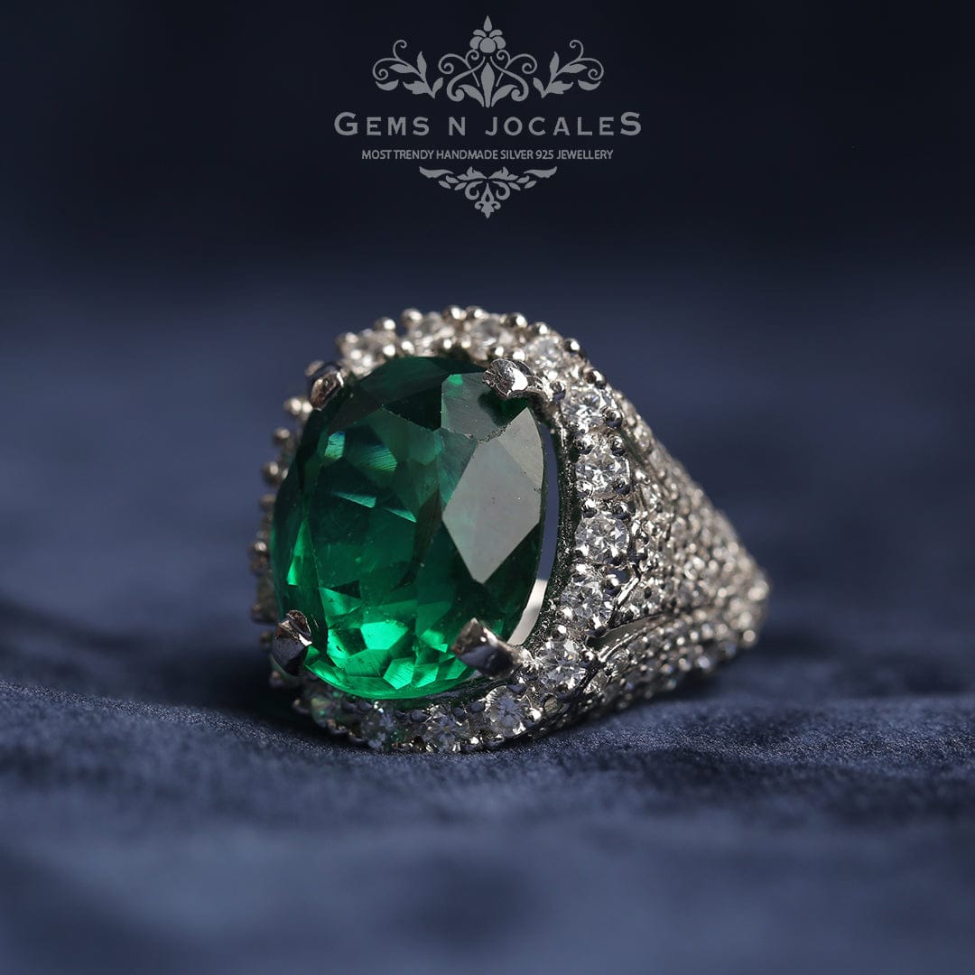 RN-019 Sovereign Sparkle Silver 925 Ring