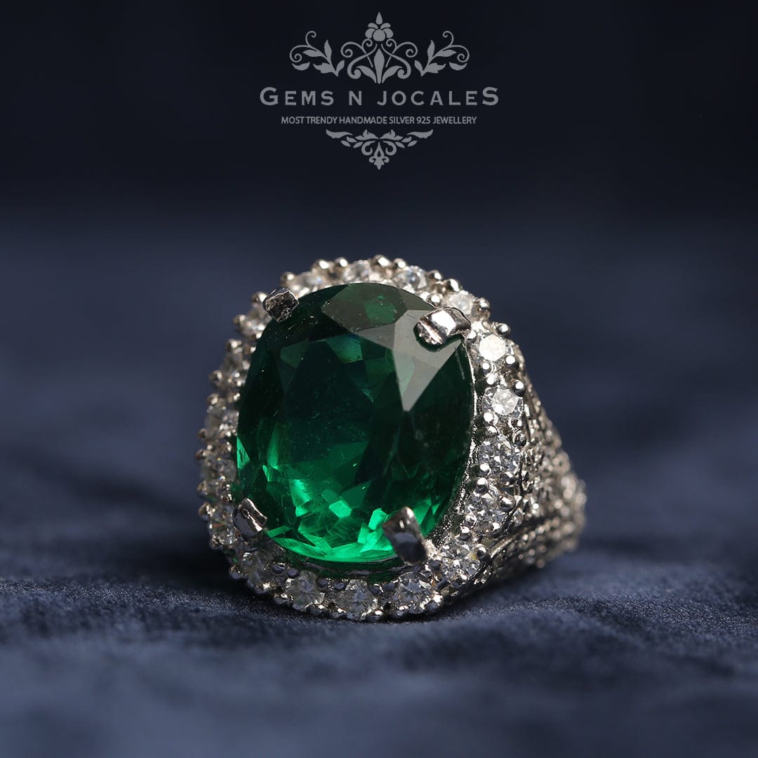 RN-019 Sovereign Sparkle Silver 925 Ring