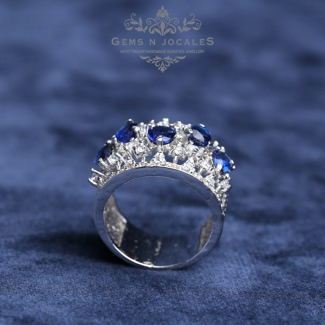 RN-043 Sovereign Splendor Silver 925 Ring