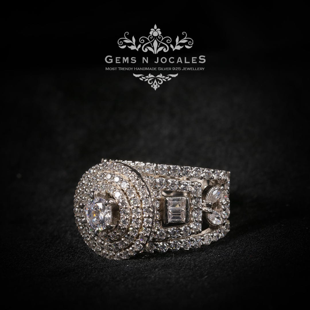 RN-073 Opulent Opus Silver 925 Ring