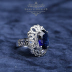 RN-044 Luxurious Luminary Silver 925 Ring