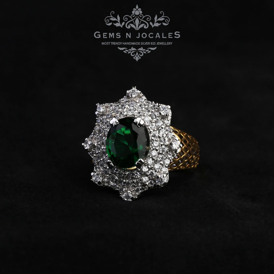 Luxury Blue Stone Ring