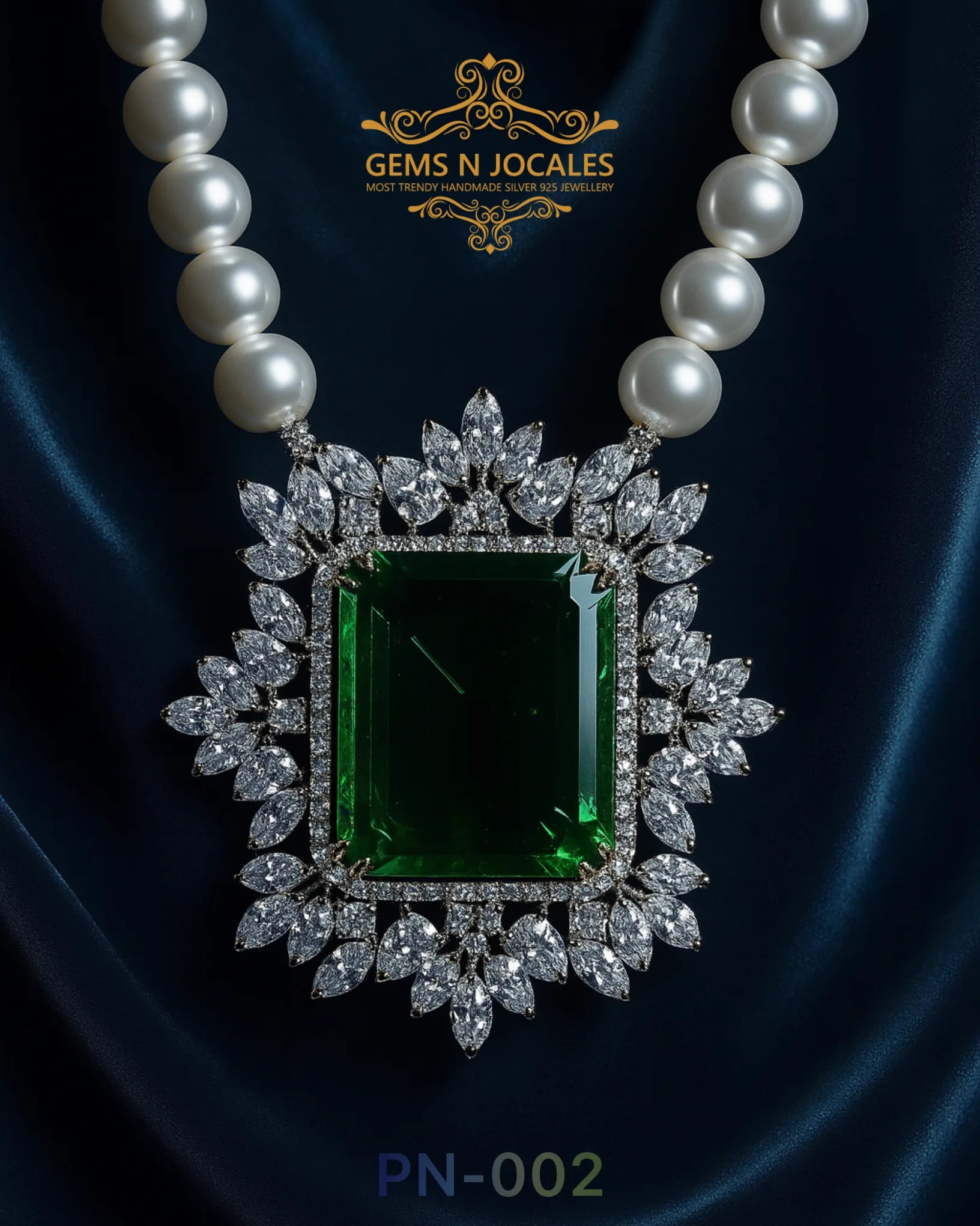 PN-002 Sovereign Serenity Silver 925 Pendant