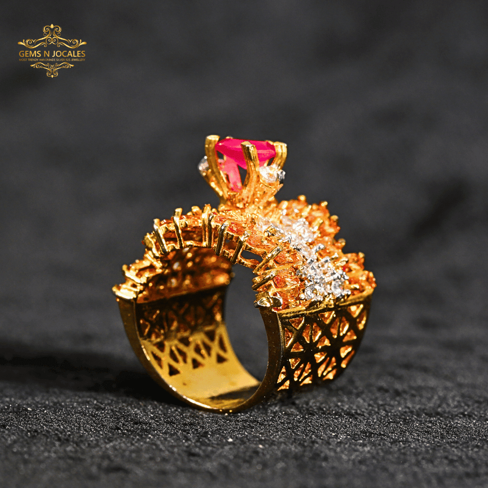 Refined Sparkle Silver 925 Ring RN-125