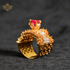Refined Sparkle Silver 925 Ring RN-125