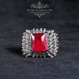 RN-051 Dignified Dynasty Silver 925 Ring