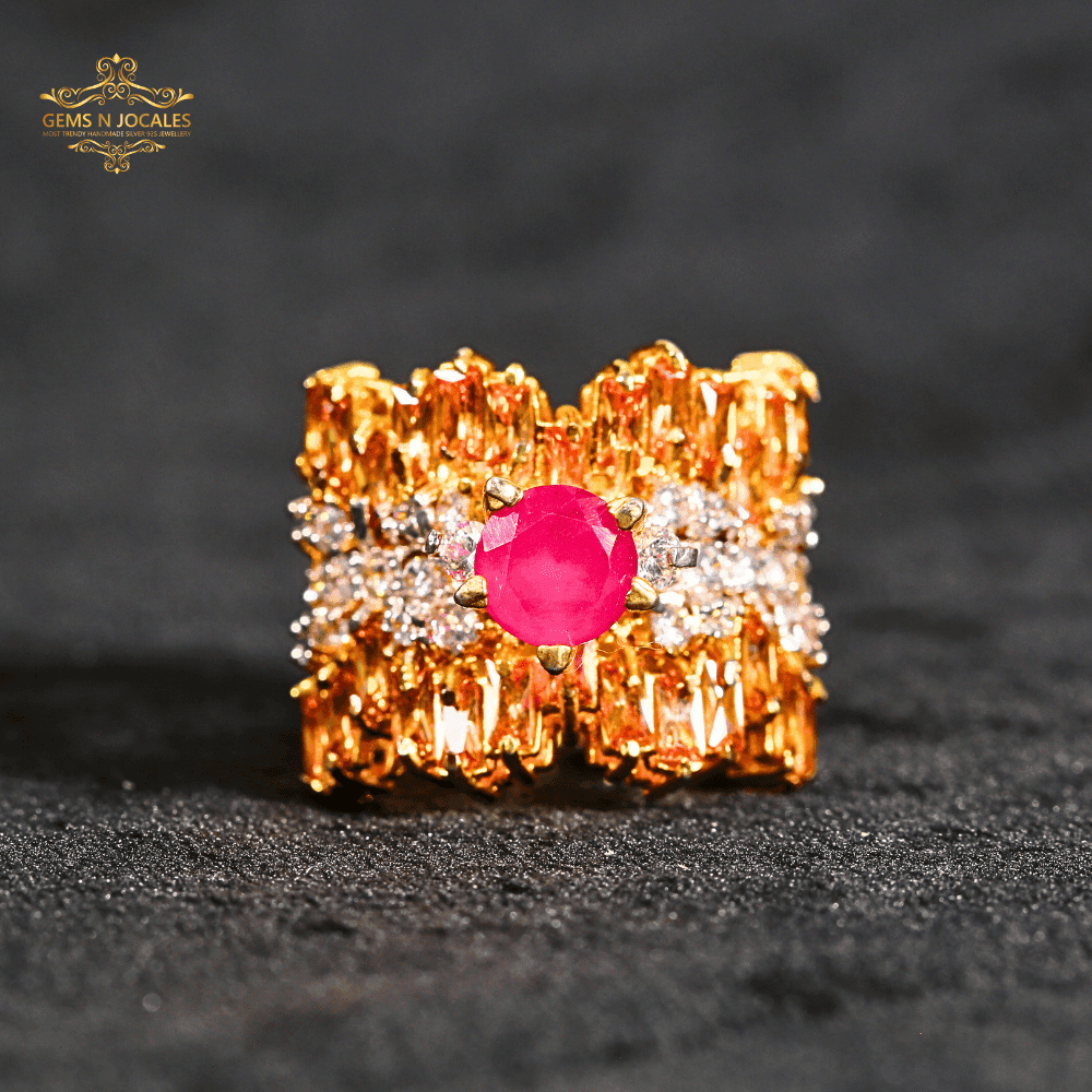 Refined Sparkle Silver 925 Ring RN-125