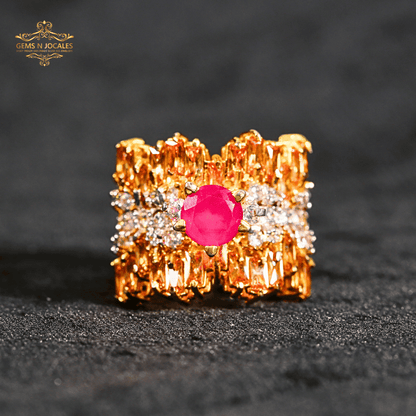 Refined Sparkle Silver 925 Ring RN-125