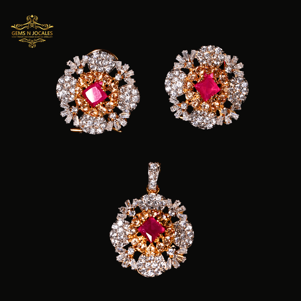 Royal Petal Silver 925 Pendant PN-020