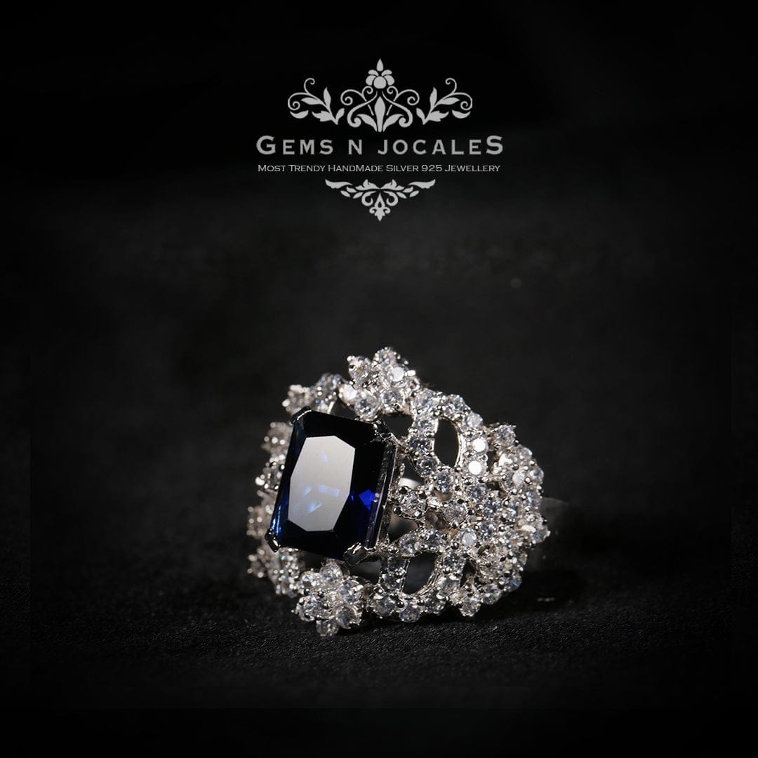 RN-063 Magnificent Monarchy Silver 925 Ring