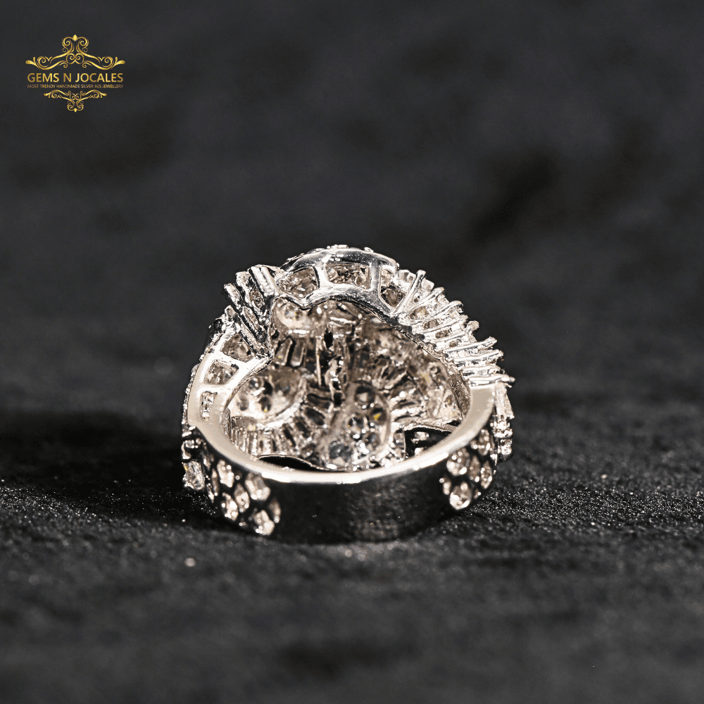 Graceful Radiance Silver 925 Ring RN-127