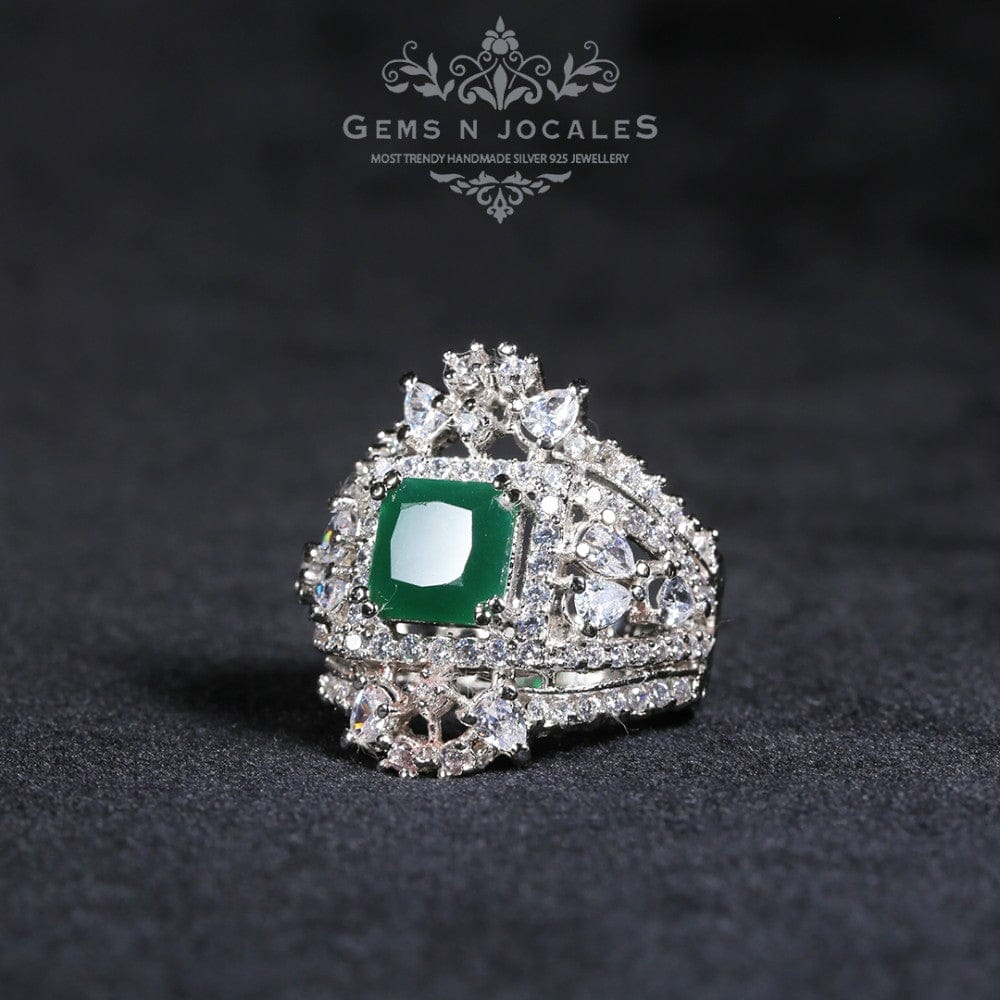 RN-054 Majestic Mirage Silver 925 Ring