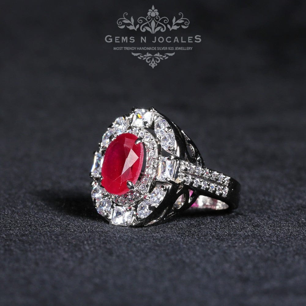 RN-055 Elegance Elevation Silver 925 Ring