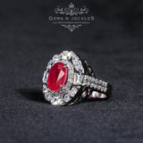 RN-055 Elegance Elevation Silver 925 Ring