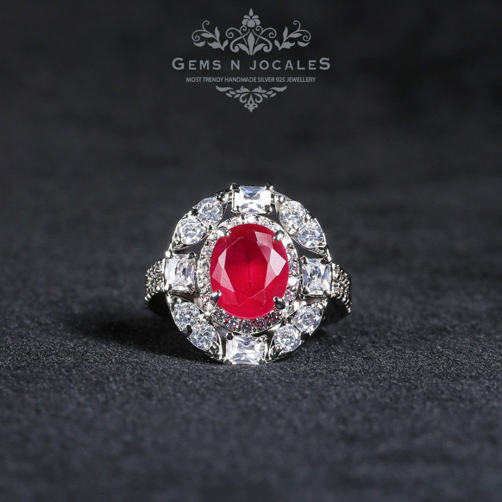 RN-055 Elegance Elevation Silver 925 Ring