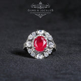 RN-055 Elegance Elevation Silver 925 Ring