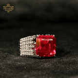 Elegant Twirl Silver 925 Ring RN-131