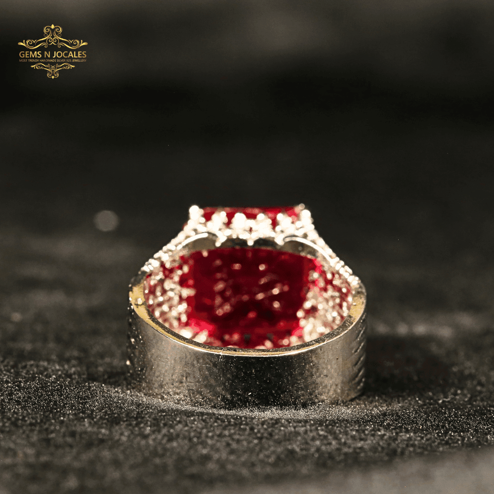 Elegant Twirl Silver 925 Ring RN-131