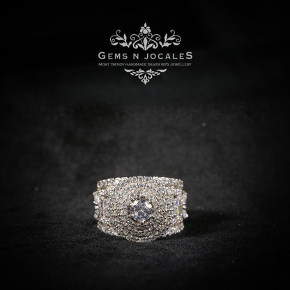 RN-073 Opulent Opus Silver 925 Ring