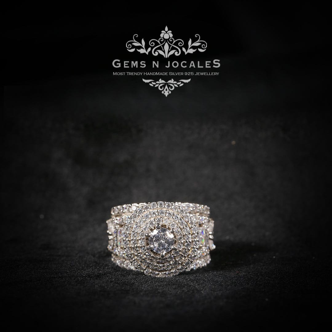 RN-073 Opulent Opus Silver 925 Ring