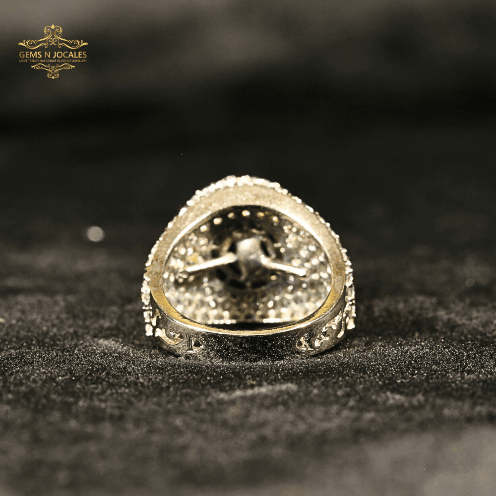 Regal Blossom Silver 925 Ring RN-133