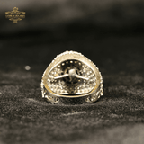 Regal Blossom Silver 925 Ring RN-133