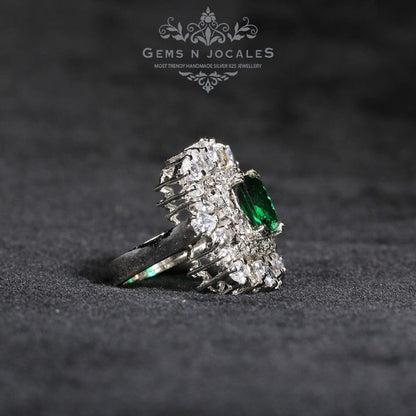 RN-045 Grandeur Glamour Silver 925 Ring