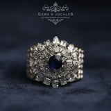 RN-023 Splendid Solitaire Silver 925 Ring