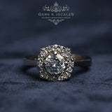 RN-026 Elegance Elevation Silver 925 Ring