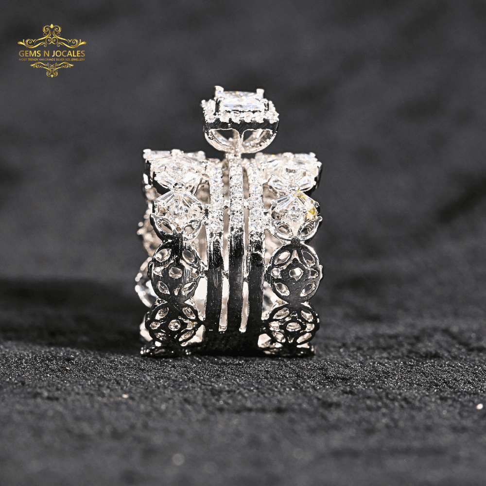 Timeless Grace Silver 925 Ring RN-119