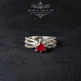 RN-032 Sovereign Symphony Silver 925 Ring