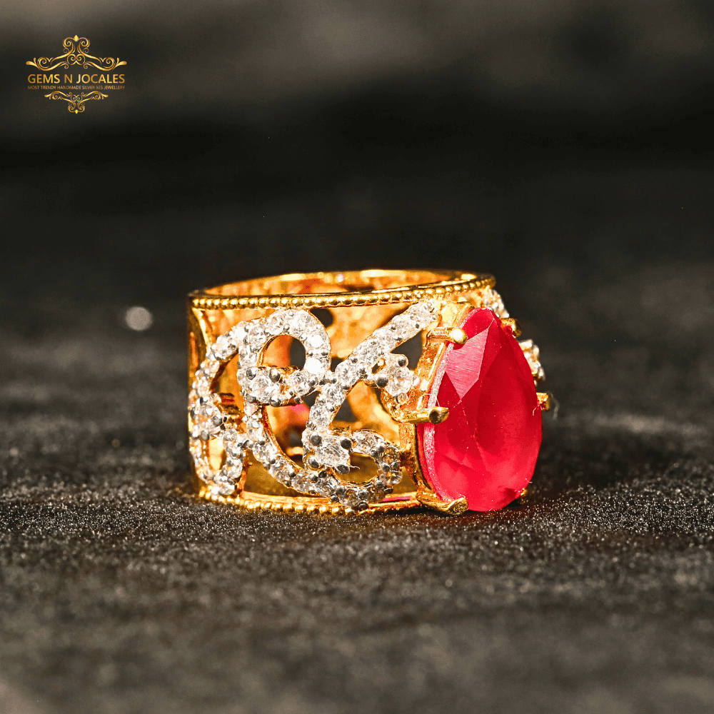 Vintage Radiance Silver 925 Ring RN-135