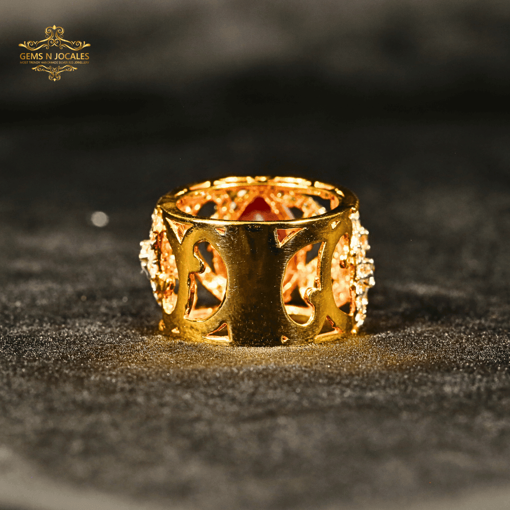 Vintage Radiance Silver 925 Ring RN-135