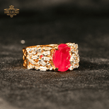 Luxe Petal Silver 925 Ring RN-136